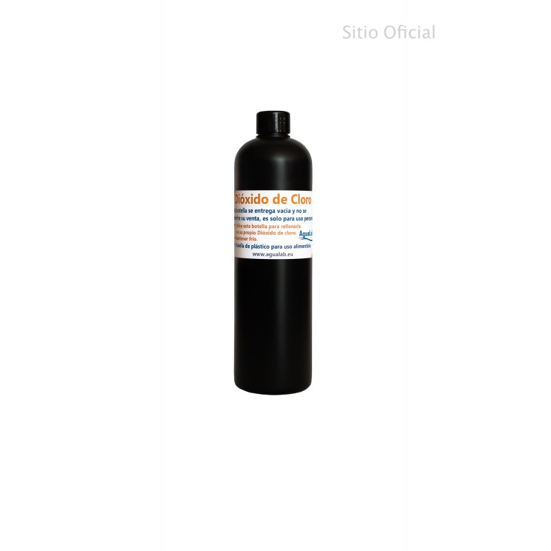 Empty refillable bottle For chlorine dioxide 500ml