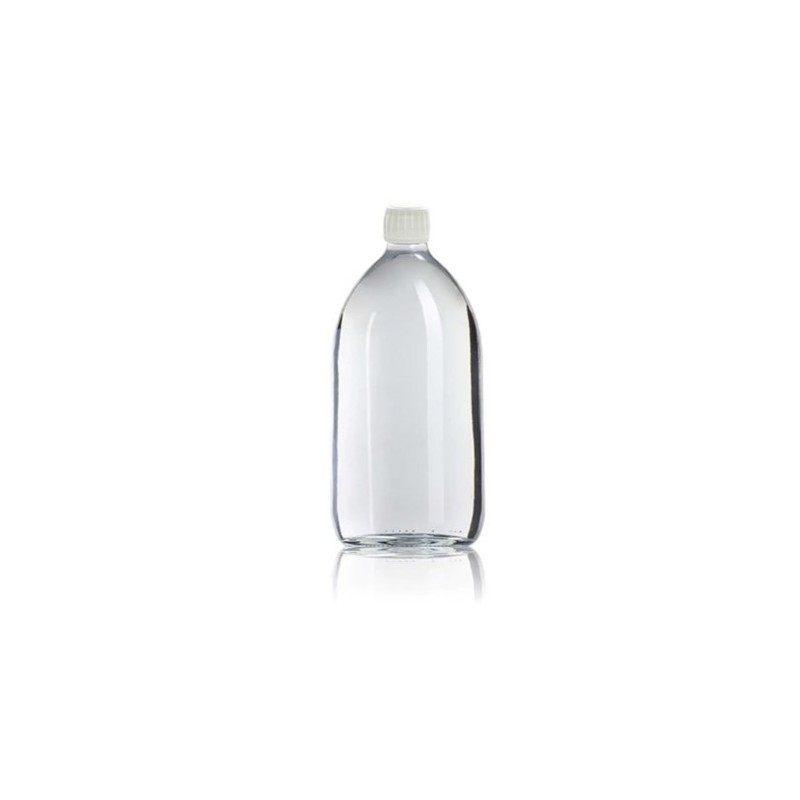 1000 ml glass bottle for pharmacy and laboratory