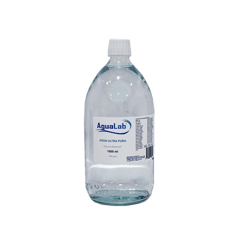 Ultra Pure and Pasteurized Water 1000 ml. | Agualab